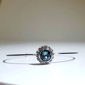 Ted Baker Indian Sapphire Swarovski Crystal Sappelle Daisy Lace Ultra Fine …